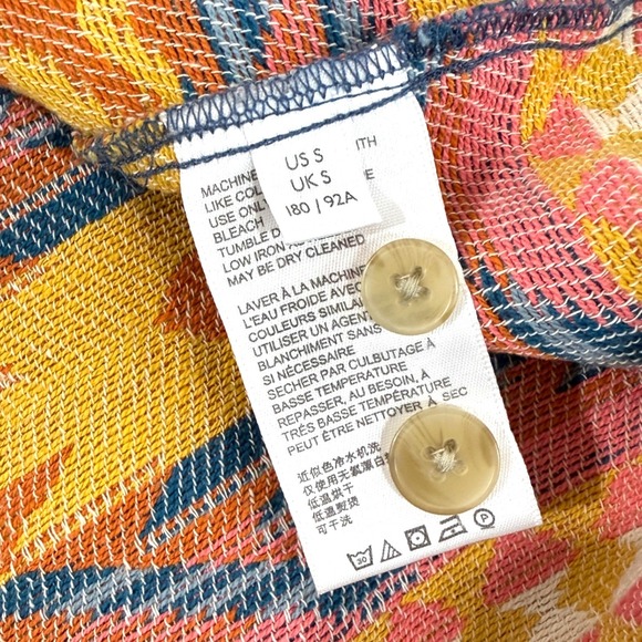 Urban Outfitters Mens Small Pre-Owned Southwestern Aztec 100% Cotton Shirt - Picture 12 of 14